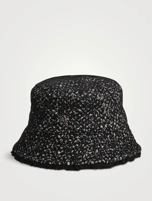 Monogram-Embroidered Bucket Hat