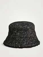 Monogram-Embroidered Bucket Hat