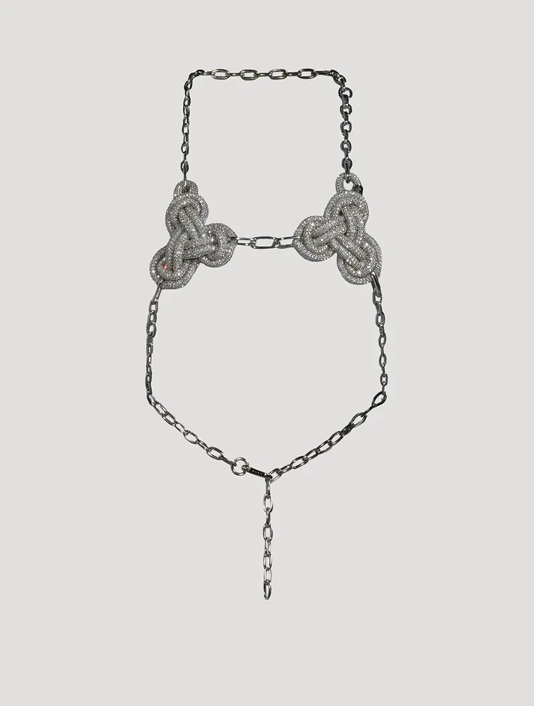 Crystal Knot Bra