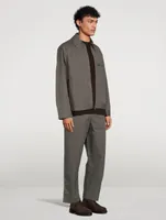 Shears Zip Short Jacket