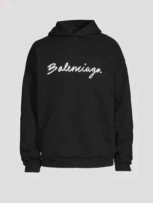 Brush Logo Oversized Hoodie