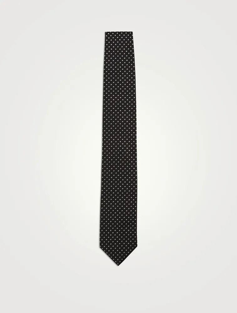 Silk Dotted Tie