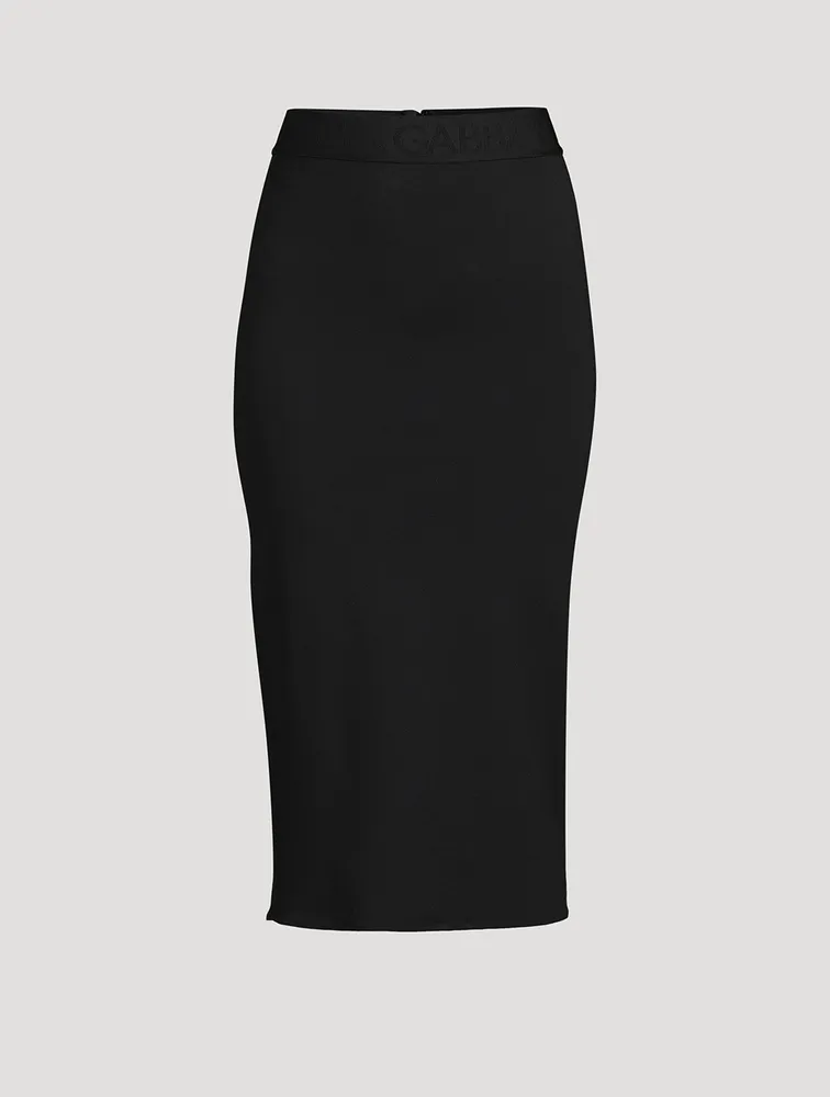 Jersey Pencil Skirt