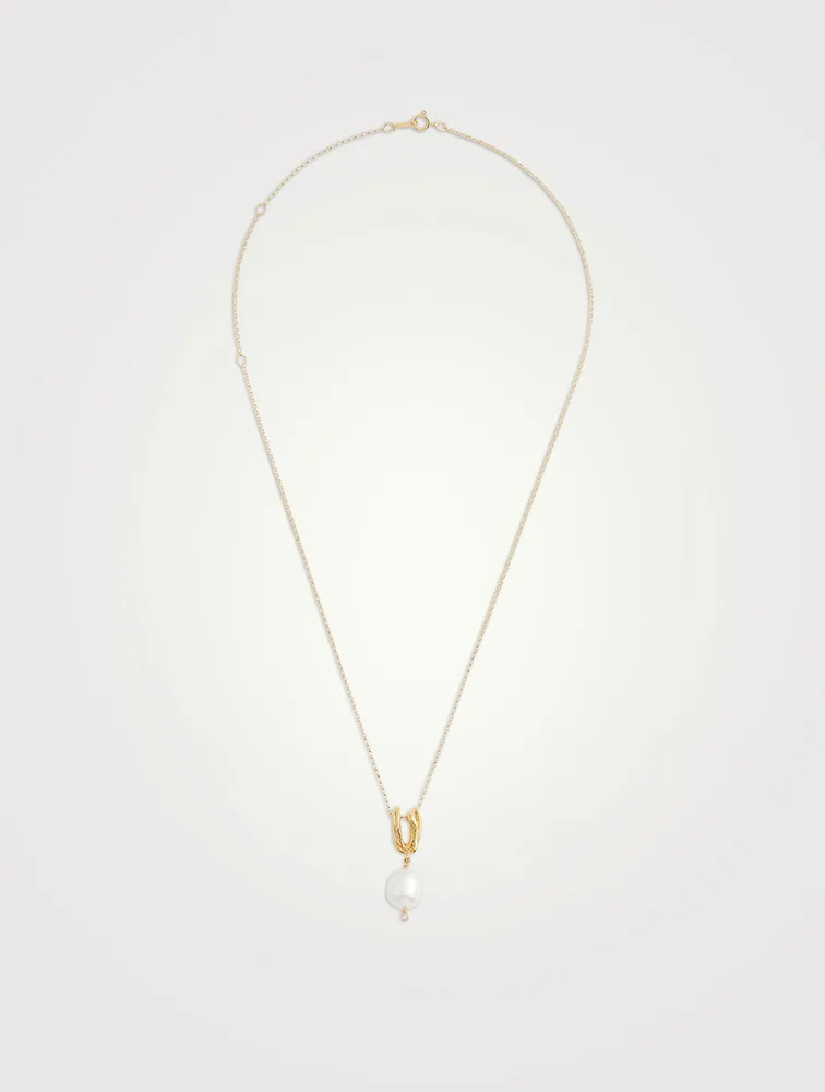 The Human Nature Necklace With Pearl