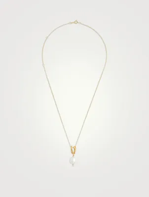 The Human Nature Necklace With Pearl