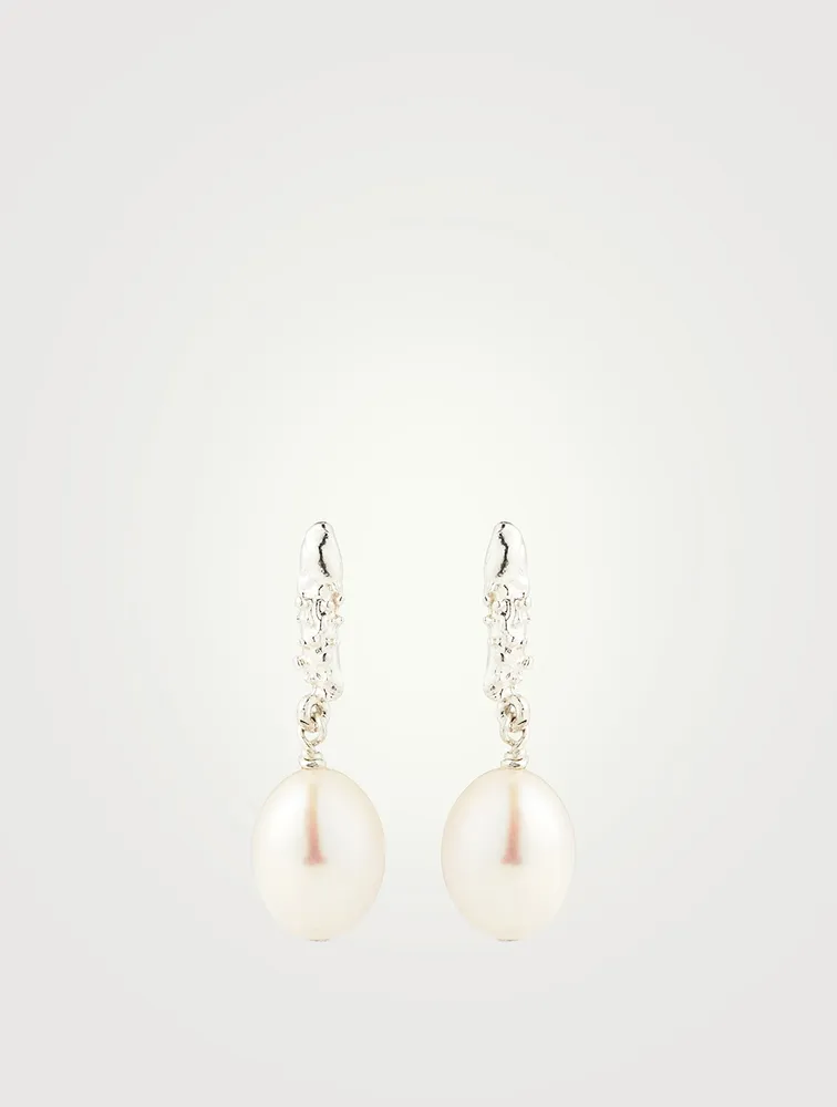 The Lustre Of The Moon Pearl Earrings