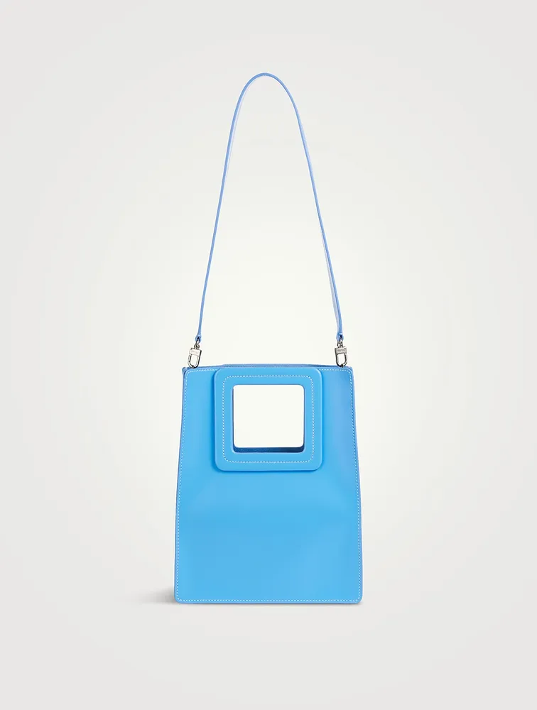 Shirley Tall Leather Tote Bag