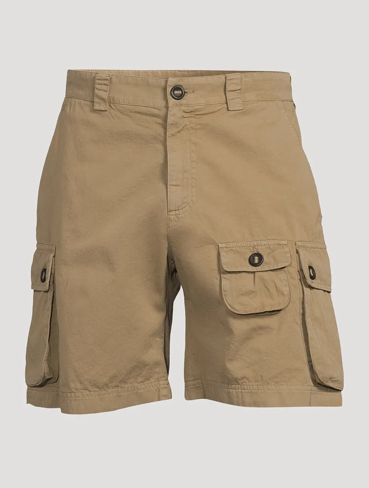 Cotton Cargo Shorts