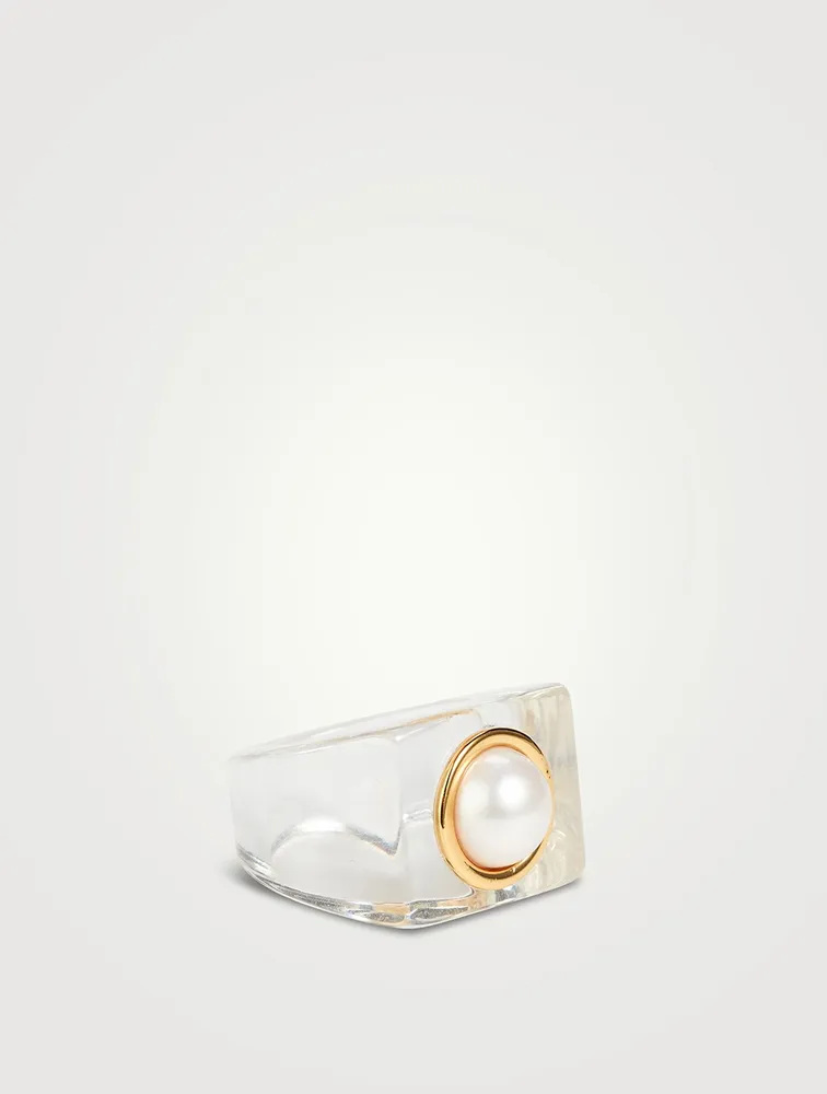 Heather Pearl Ring
