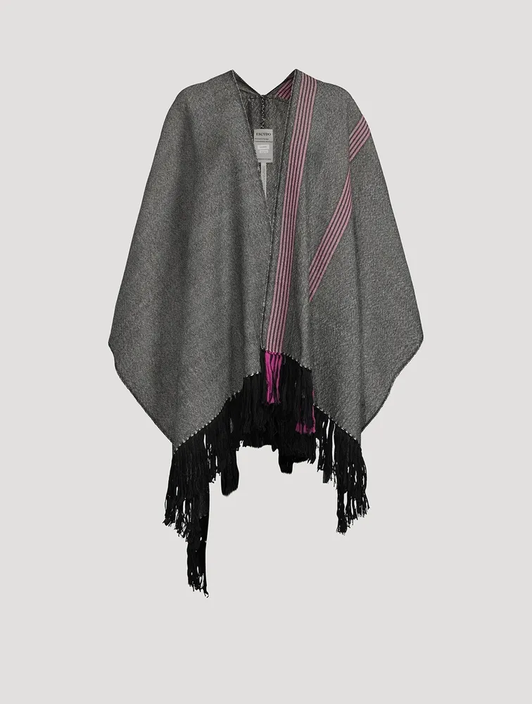Dual Baby Alpaca Poncho