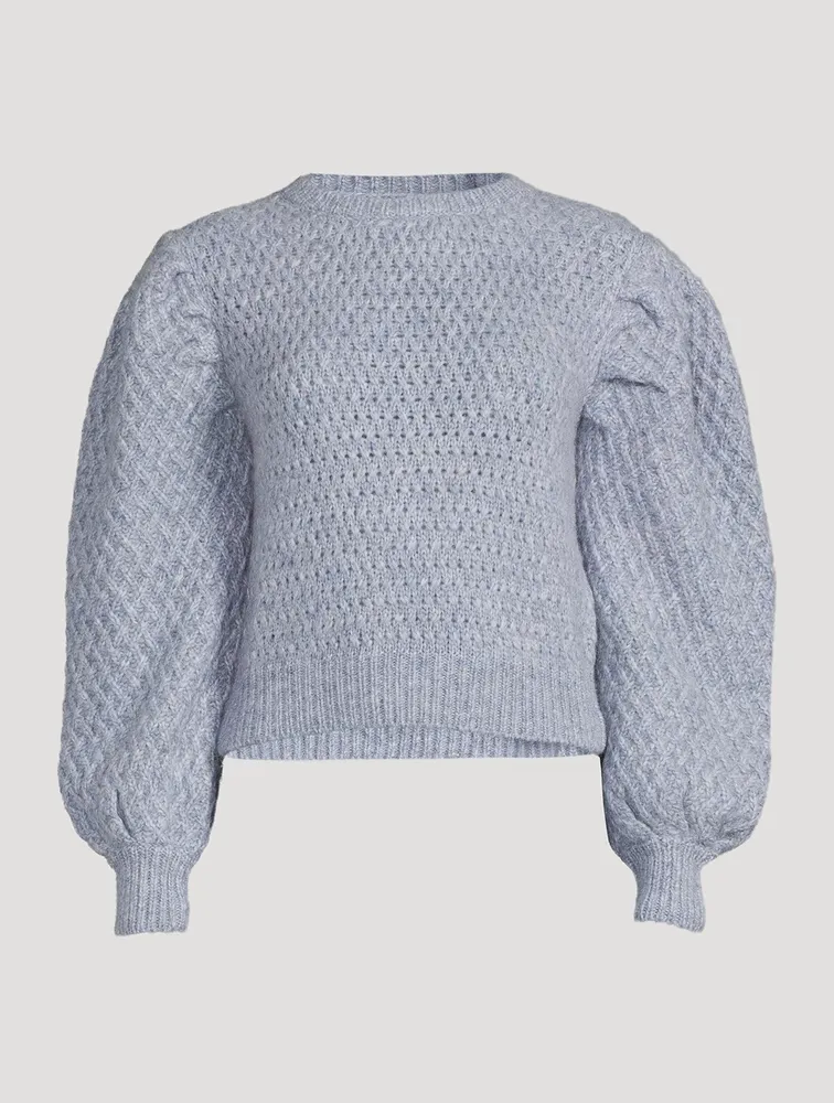 Milagros Knit Alpaca Sweater