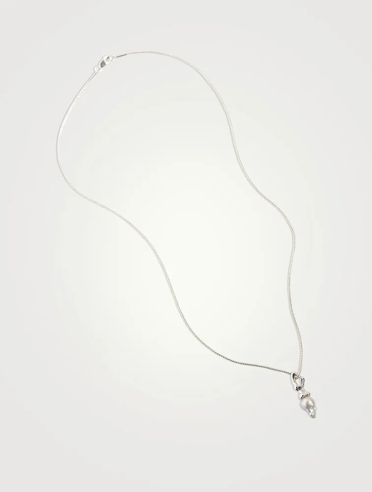 Sprig Necklace With Pearl