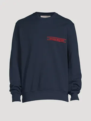 Selvedge Logo Tape Sweatshirt
