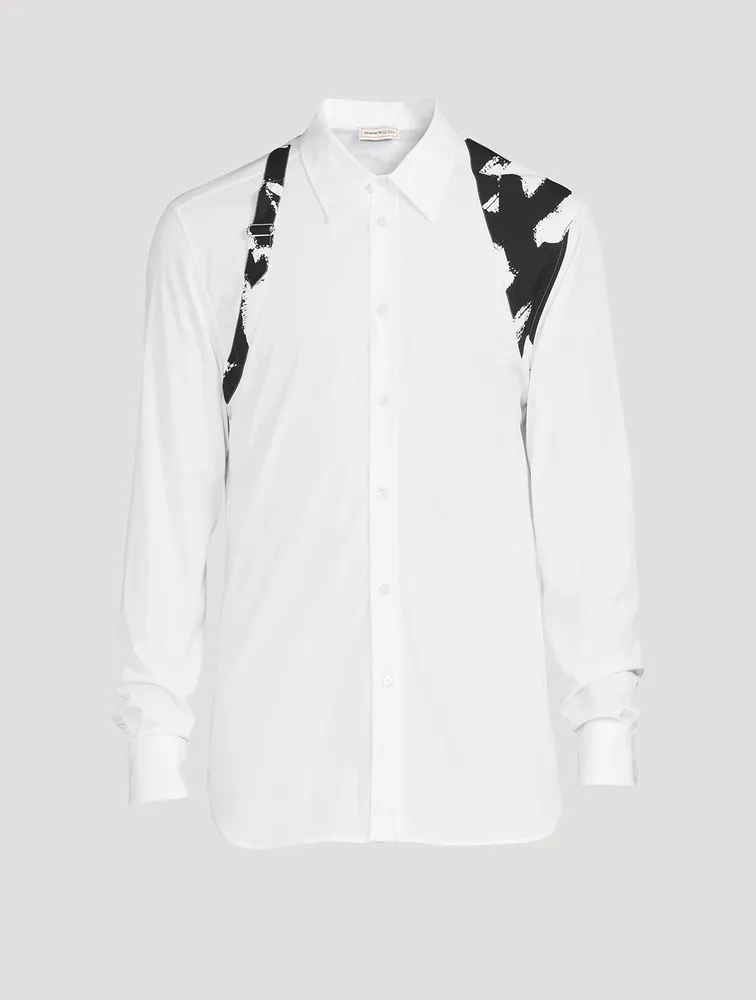 McQueen Graffiti Harness Shirt