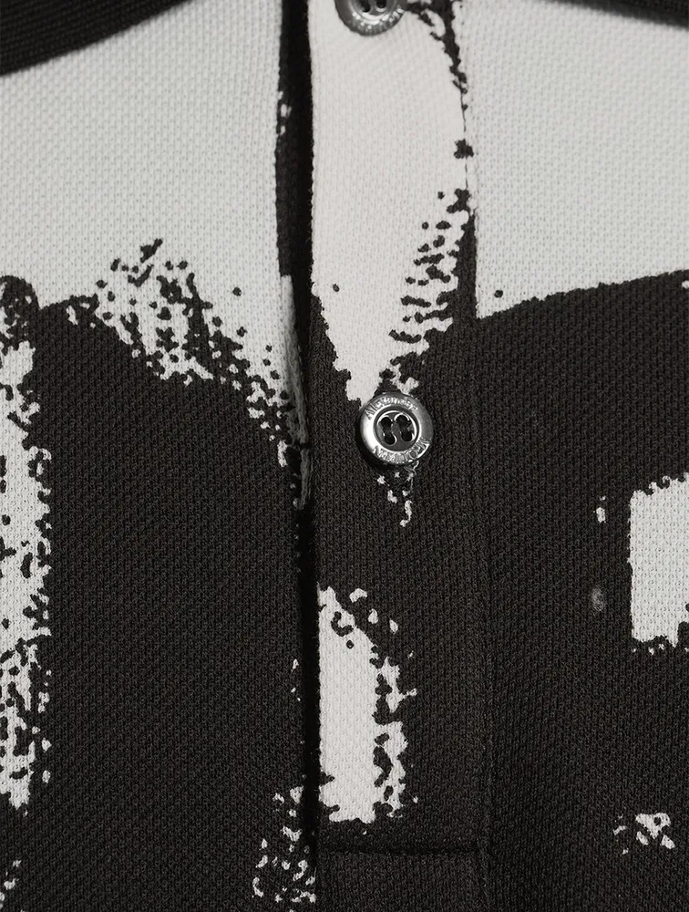 McQueen Graffiti Polo Shirt