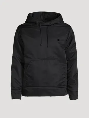 Nylon Drawstring Hoodie