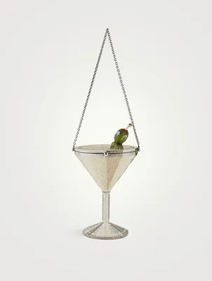 Martini Crystal Clutch