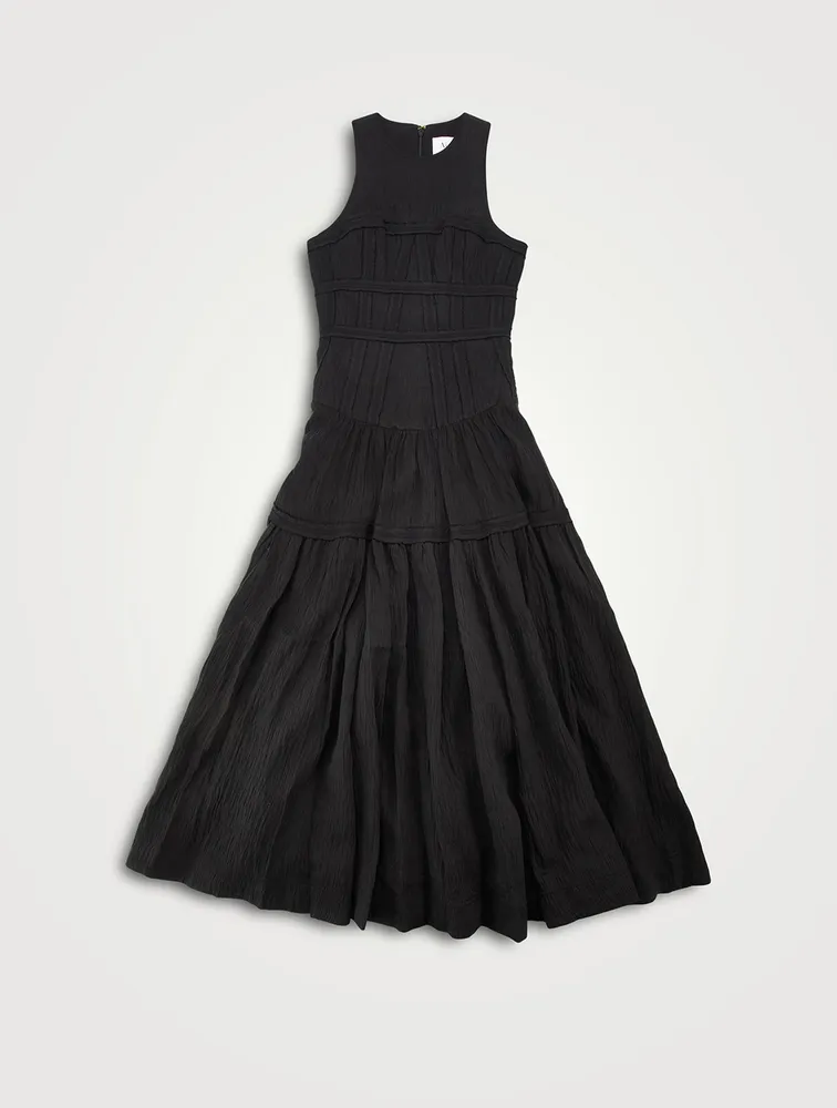 Tidal Corset Midi Dress