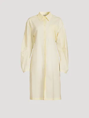 Long-Sleeve Shirt Dress
