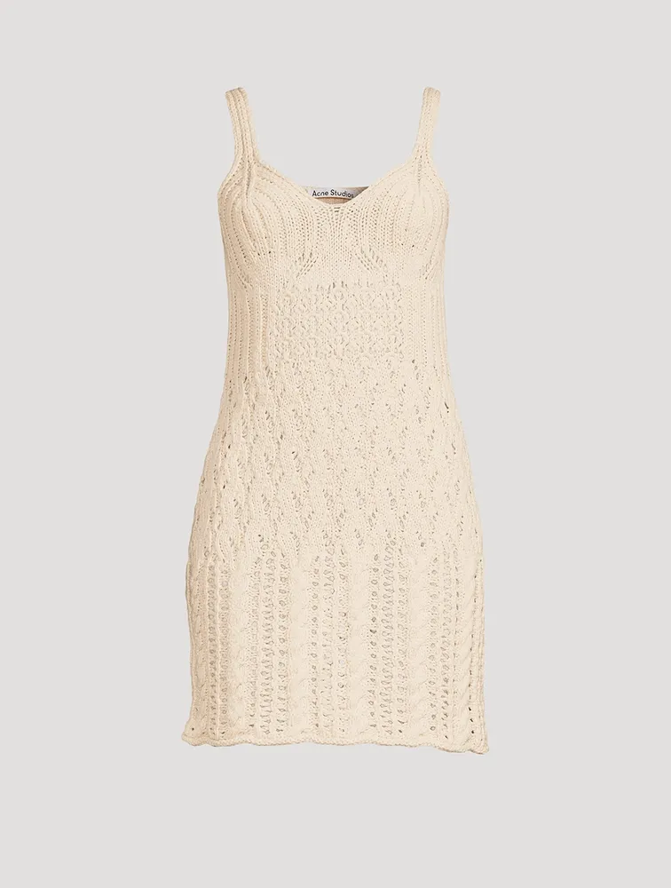 Crochet Mini Dress