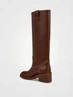 Mallo Leather Knee-High Boots