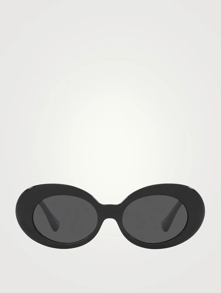 Maxi Medusa Biggie Oval Sunglasses
