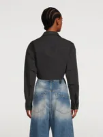 Cropped Cargo Shirt