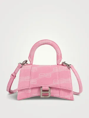 XS Hourglass BB Monogram Canvas Top Handle Bag