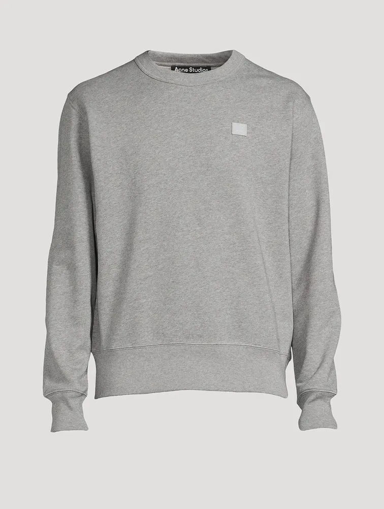 Crewneck Sweatshirt With Face Patch