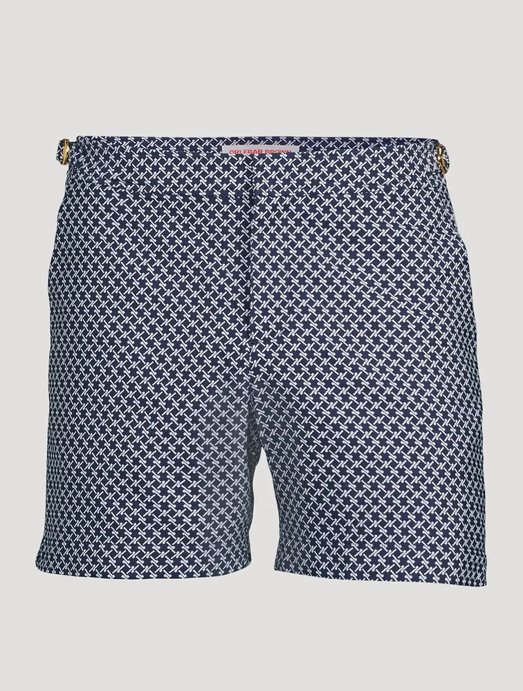 Bulldog Seglas Jacquard Swim Shorts