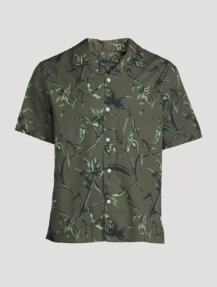 Avery Cotton Printed Relaxed-Fit Shirt