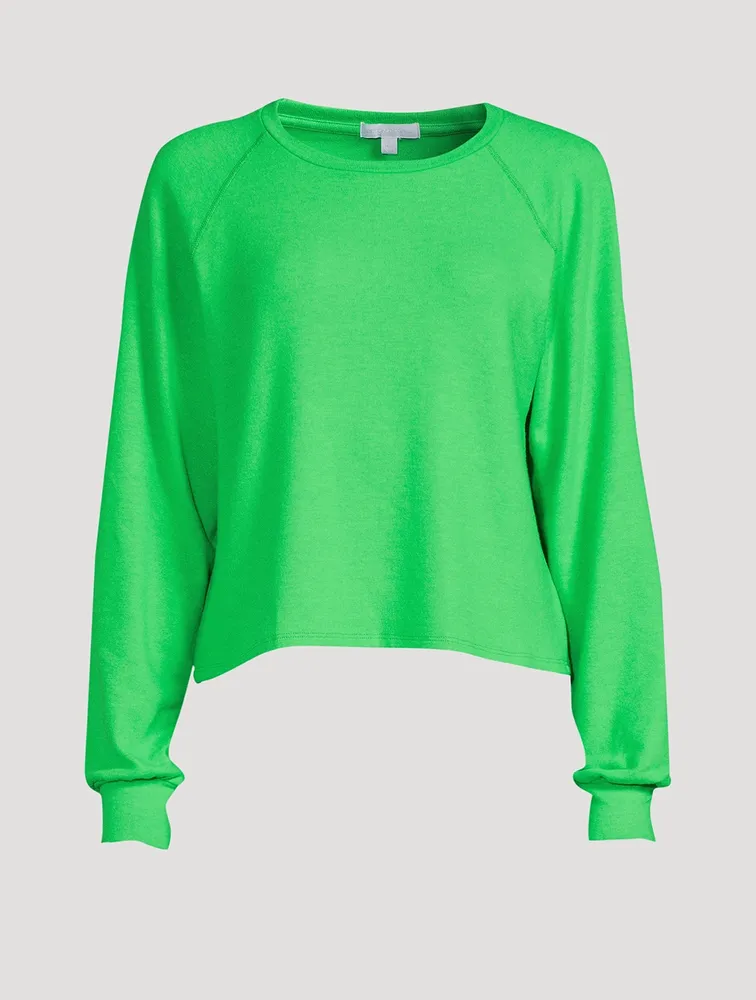 Slouchy Cropped Pullover
