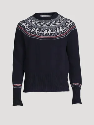 Wool Icelandic Fair Isle Sweater