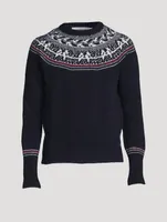 Wool Icelandic Fair Isle Sweater