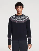Wool Icelandic Fair Isle Sweater