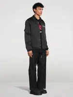 Summerland Rainbow Silk Windbreaker Jacket