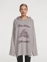 Embroidered Logo Hoodie