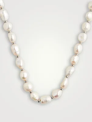 Baroque Pearl Choker Necklace
