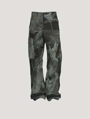 Crinkle Nylon Pant
