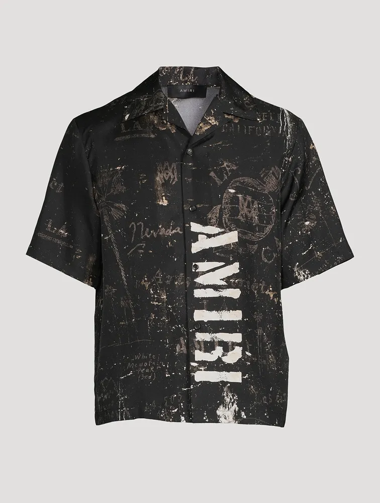 Army Stencil Camp Shirt