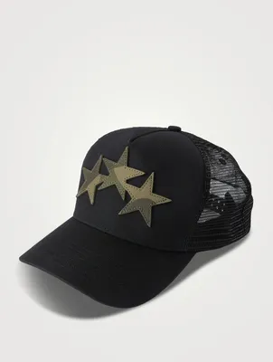 Three Star Trucker Hat