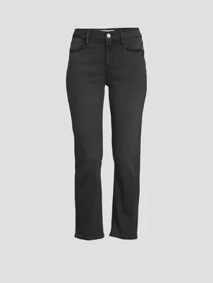 Le High Straight-Leg Jeans