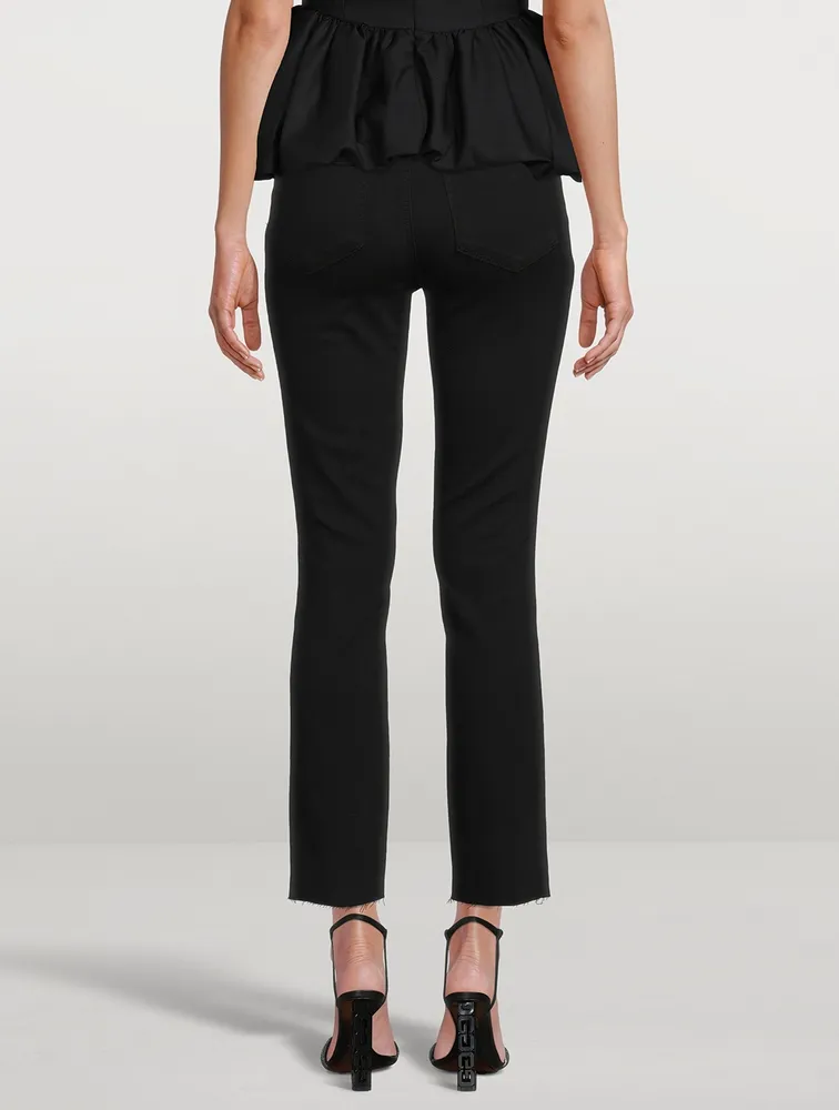 Cindy Raw Hem Skinny Jeans