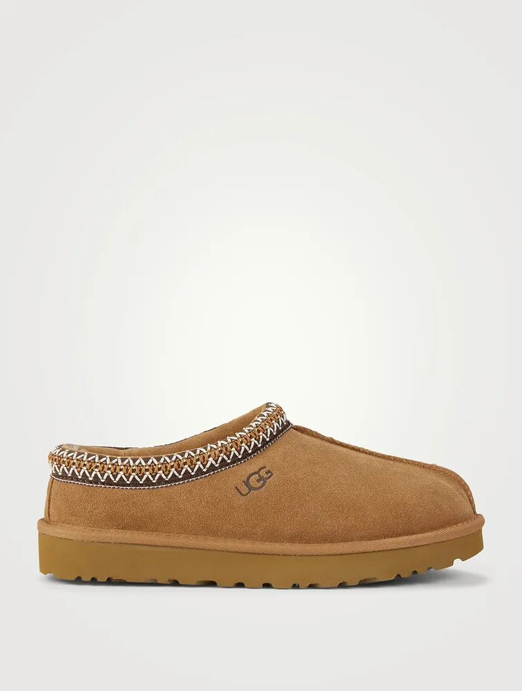 Tasman Suede And Sheepskin Slippers