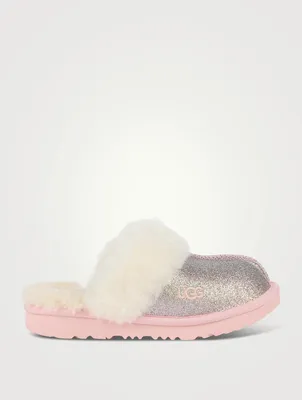 Kids Cozy II Glitter Slippers