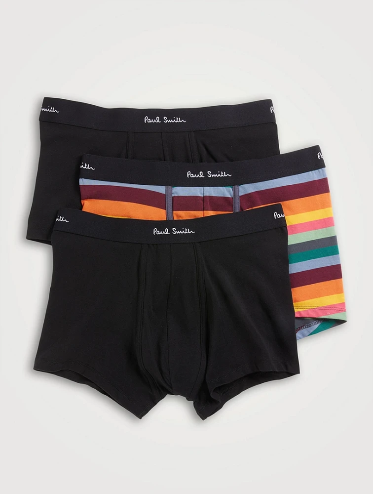 Three-Pack Striped Briefs