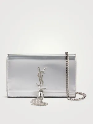 Kate YSL Monogram Mirrored Leather Chain Wallet