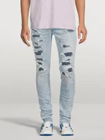 Destroy Repair Slim-Fit Jeans