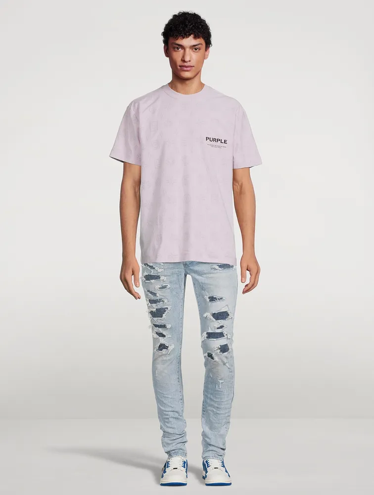 Destroy Repair Slim-Fit Jeans