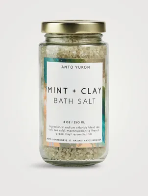 Mint + Clay Bath Salt